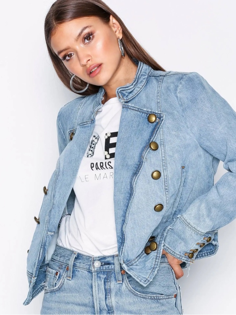 NWT Free People Denim Jacket